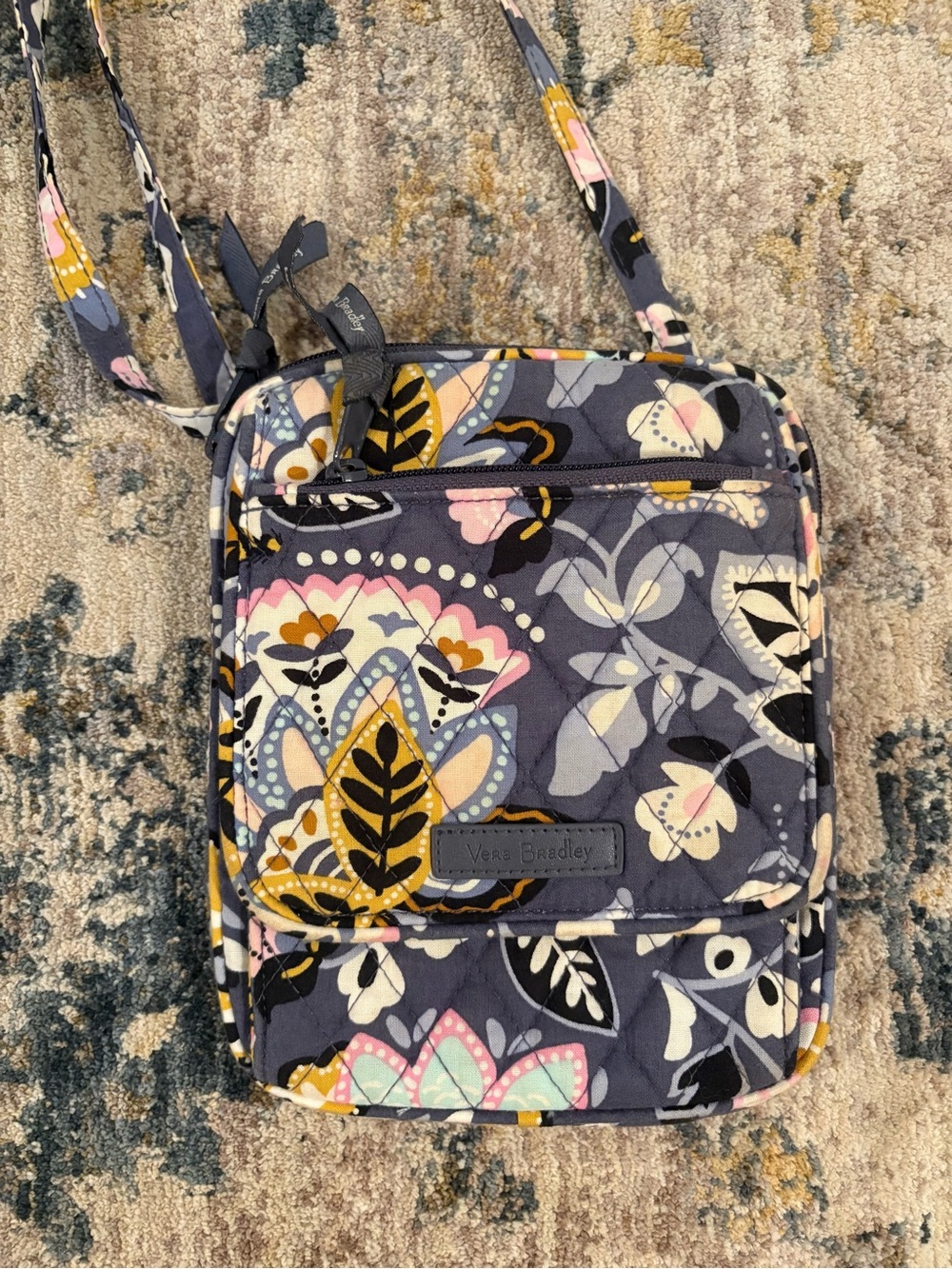 Vera Bradley All In One Crossbody Bag Charmont Meadow